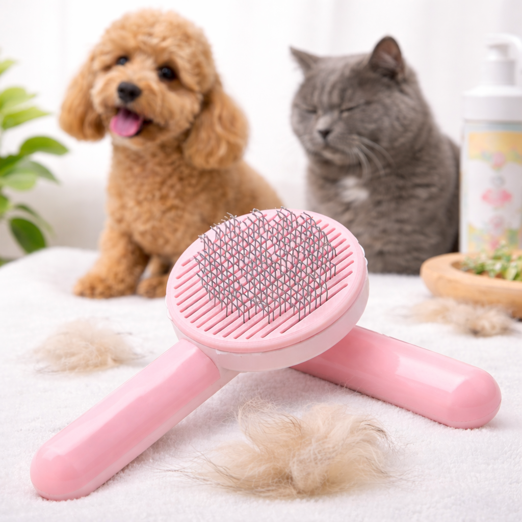 Cepillo Removedor de Pelaje para Mascotas