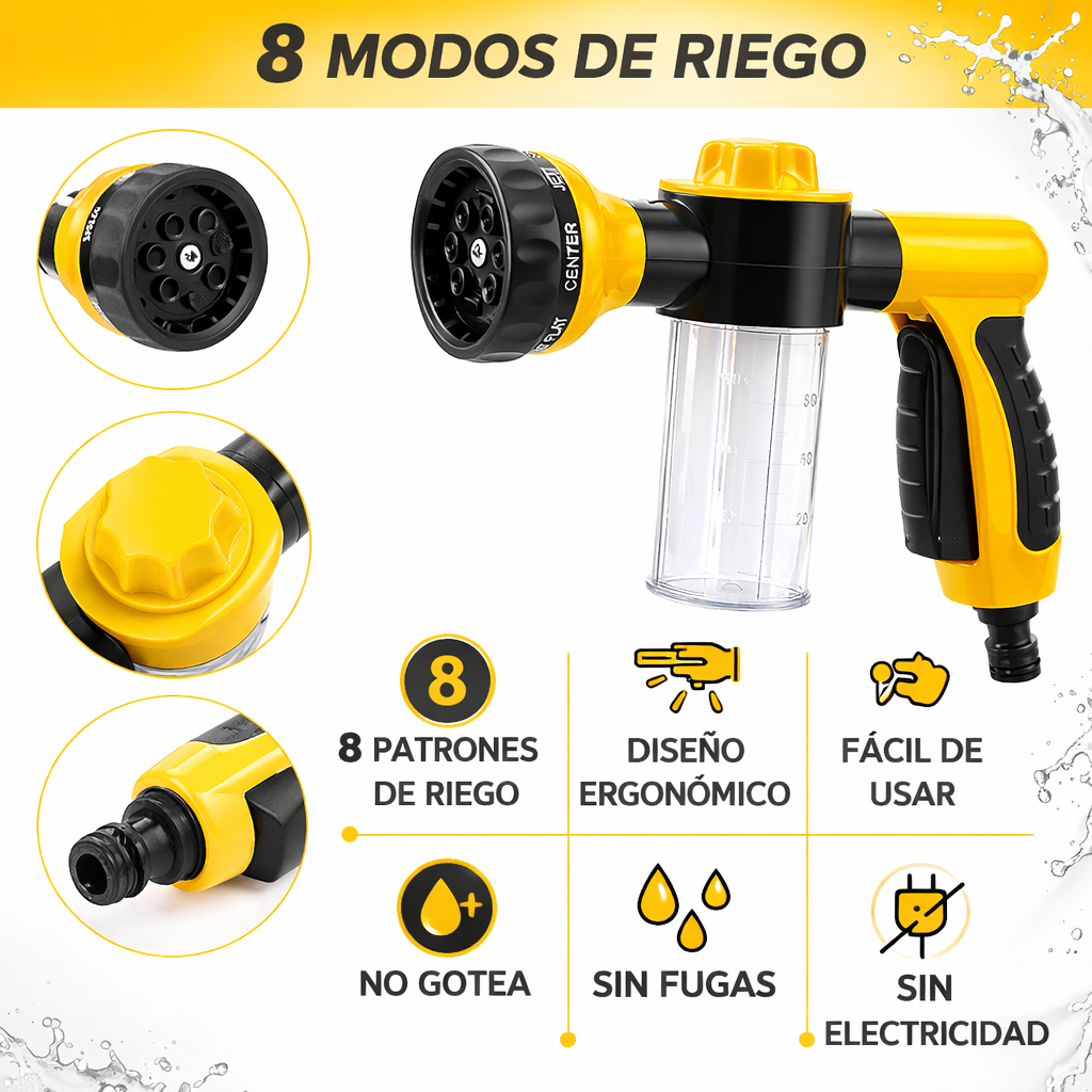 PetShower - Pistola espumadora para baño de mascotas