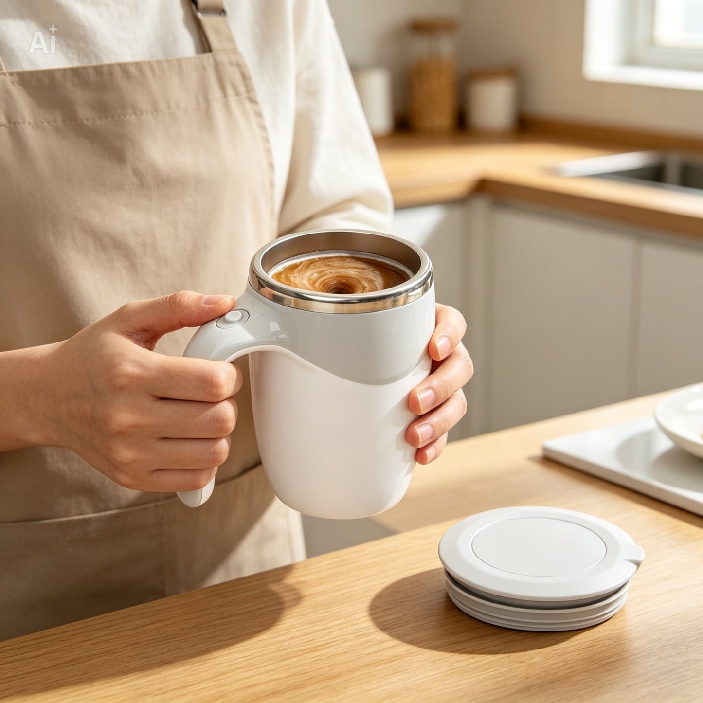 Taza de Mezcla Instantánea - AutoMix™